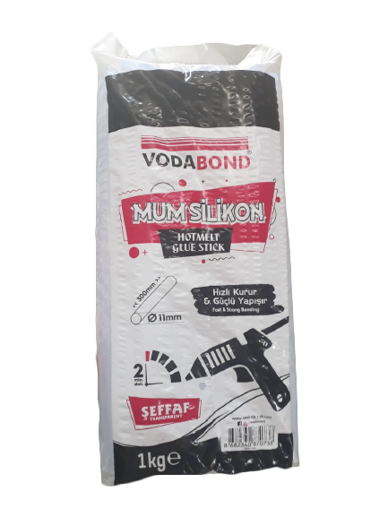 VODABOND MUM SILIKON KALIN - 1 KG / Q 11 mm x 300 mm- SEFFAF